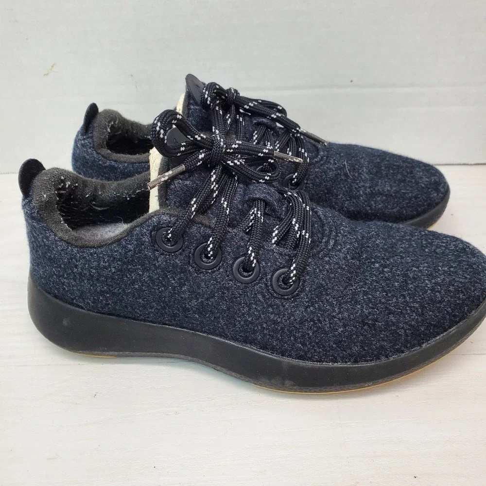 Allbirds Wool Running Men's Size 7W Gray‎ Lightweight Comfort Hipster Natural